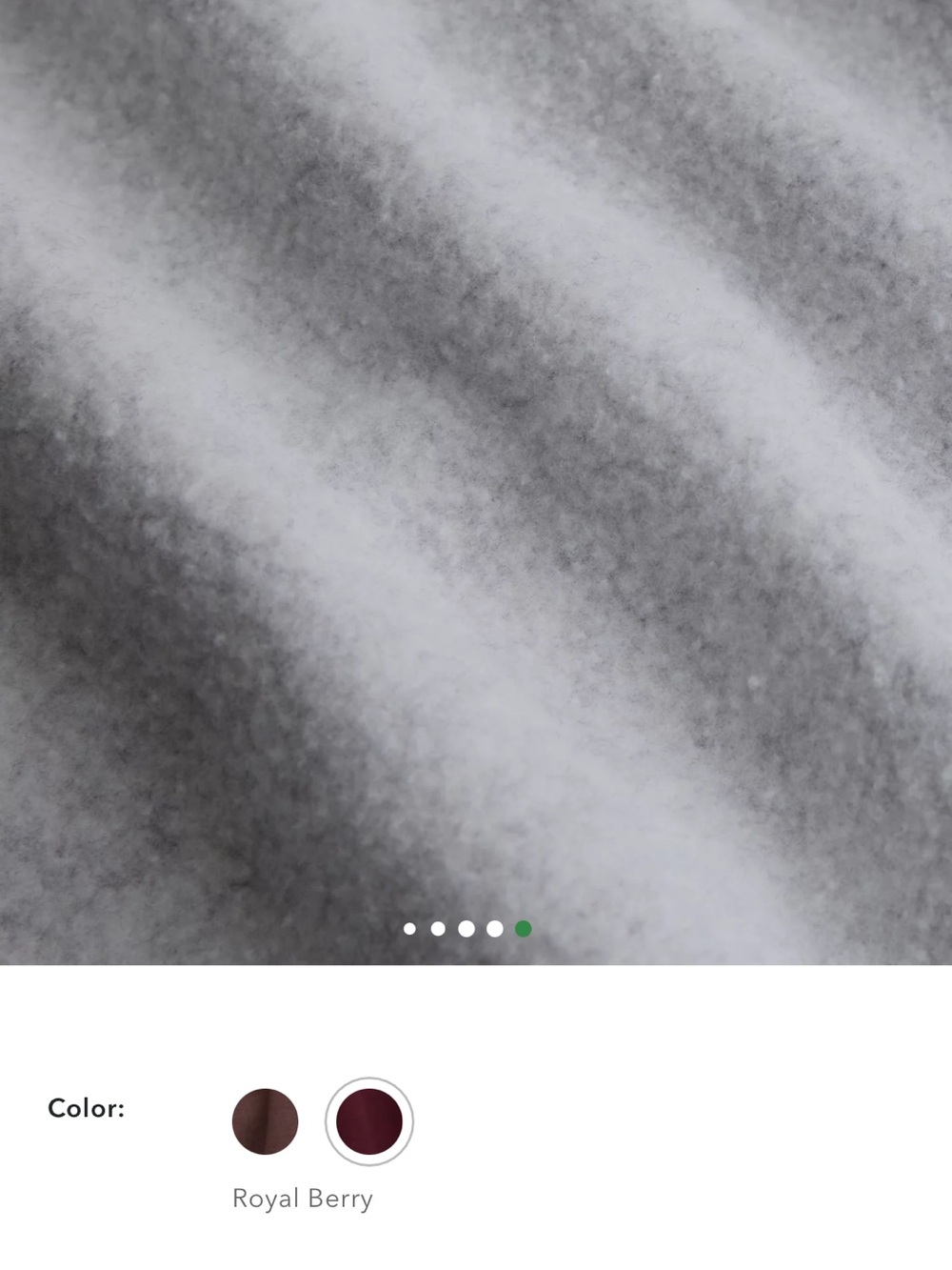 Aerie Berry OFFLINE By Aerie 5" Cloud Fleece Short - Picture 2 of 9